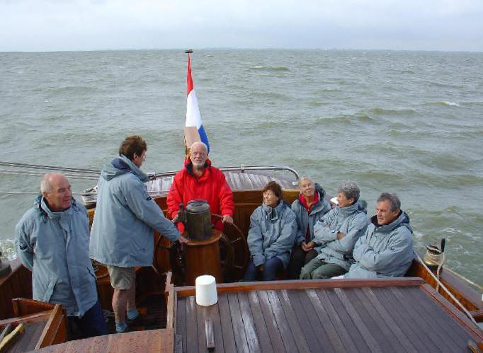 goede en comfortabele zeiljacks voor de passagiers