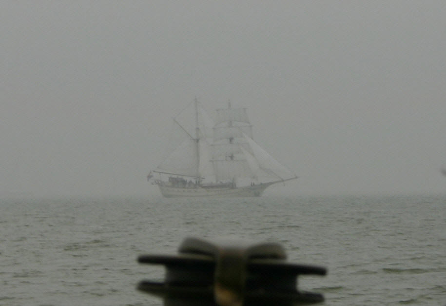 Bounty in de mist