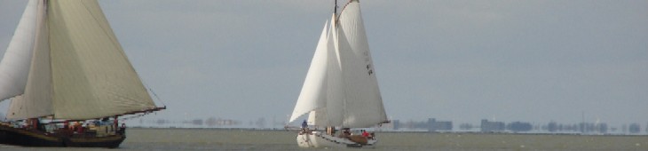 zeilen op het ijsselmeer, zeilen op een lemsteraak, bedrijfsuitje, relatiebeheer, teambuilding