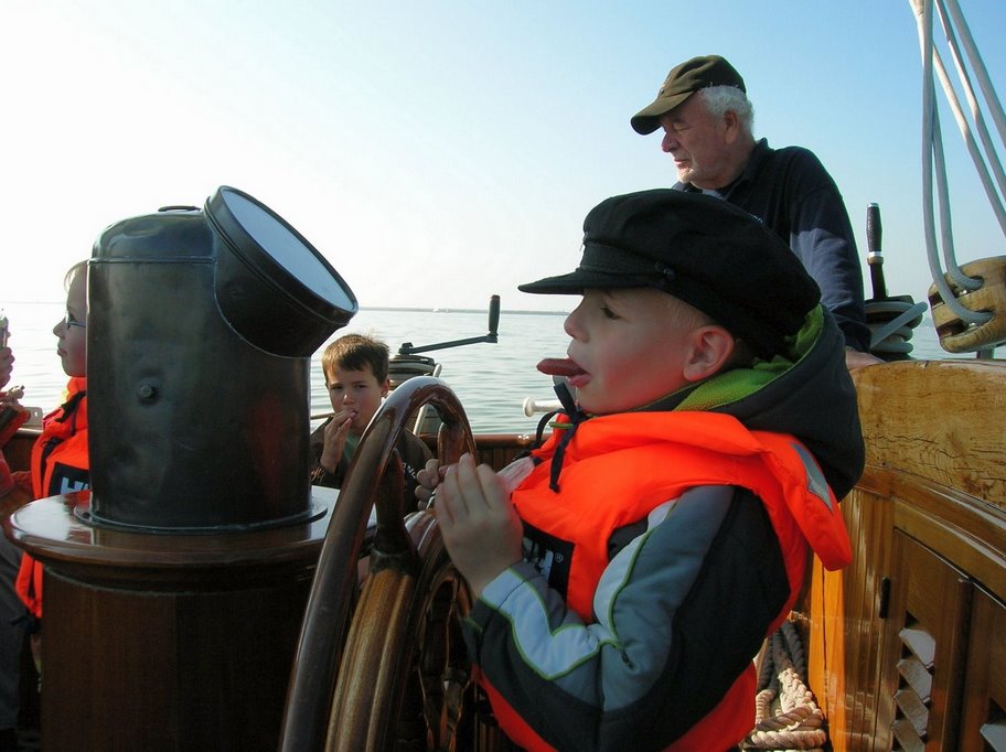 Zeilen op het IJsselmeer met Stichting de Oppepper